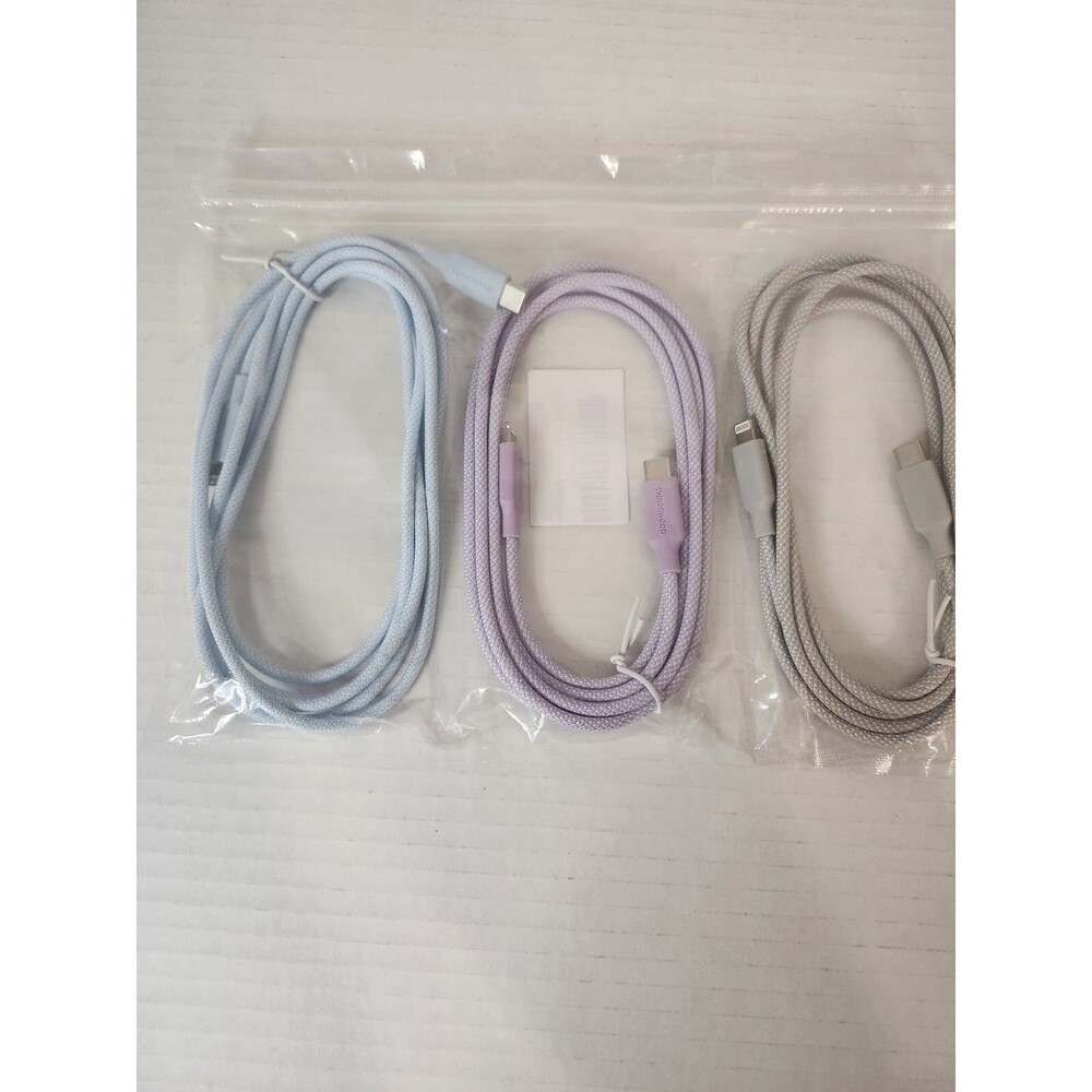 Charger Lot Of 3 For iPhone 6 Foot Long